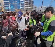 나주 배메산 수국 1만여 주 식재..식목철 맞아 곳곳 나무 심기