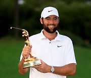 세계1위 셰플러, 플레이어스 챔피언십 '최초의 2연패 성공'…2주 연승으로 PGA 8승째