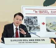 [속보]尹 "'뉴빌사업' 도입해 단독주택·빌라 재정비"