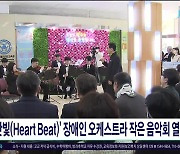 '핫빛(Heart Beat)' 장애인 오케스트라 작은 음악회  열어