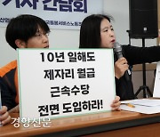 돌봄노동자 월급 평균 172만원…78%는 근속 인정 못 받아