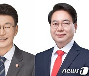 양자대결 '제주갑' 문대림·고광철, 본선 앞두고 몸집 불리기