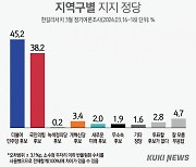 총선 지역구 후보 투표 의향…민주 45.2% vs 국힘 38.2% [쿠키뉴스 여론조사]