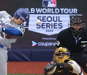 ‘맹활약 오타니’… LA 다저스, 한국 첫 MLB 개막전 승리