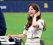 MLB 월드투어 프리뷰쇼 준비하는 배지현 아나 [사진]