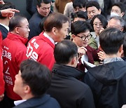 한동훈 총괄선대위원장 '대구 시민 속으로'