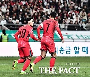 태국전 1:1 무승부, 손흥민-이강인  '갈등 완벽 봉합' [TF사진관]