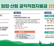 정읍시, 내달부터 임업직불금 신청…임업인 소득안정 기여