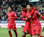 '손흥민 선제골' 황선홍호 축구대표팀, 태국에 전반 1-0 리드