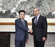 CHINA-BEIJING-WANG YI-WPK DELEGATION-MEETING (CN)
