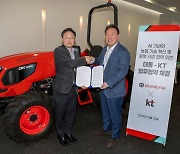 KT-대동, '로봇용 AI시스템 개발' 맞손…"농업 AI 시장 개척"