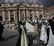 Vatican Pope Palm Sunday