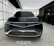 제네시스, 초대형 SUV '네오룬'…탁 트인 실내공간[포토]