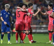 한국, 태국에 3-0 완승