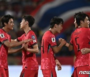 한국, 태국과 월드컵 예선 3-0 완승