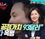 “테슬라, 공정가치 93달러 그쳐”…약세론자 혹평 (영상)