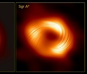 블랙홀 질량·크기 차이에도 자기장 구조 동일…우리은하 중심 블랙홀 편광 영상 공개