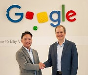 김택진 엔씨 대표, 구글 본사 찾았다...AI·클라우드 비즈니스 협업