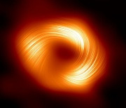우리은하 블랙홀 자기장 구조 첫 포착…인류 최초 관측 블랙홀과 유사