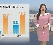 [날씨] 일교차 큰 봄 날씨, 해안가 너울 주의…내일 전국 비