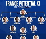강력한 우승 후보인 이유! '음바페-그리즈만 포함' 프랑스 유로 2024 예상 베스트 11