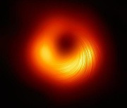 M87 은하 중심부 초대 질량 블랙홀의 편광 영상