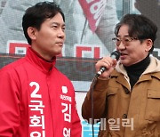 [포토]김영우 국민의힘 동대문구 갑 후보 지지 호소하는 배우 이영하