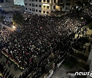 [포토] 요르단서 벌어진 親 팔레스타인 시위