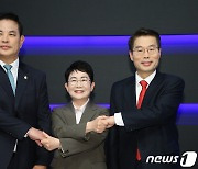 대전 대덕구 '3박' 첫 TV토론서 "내가 적임자" 팽팽한 신경전