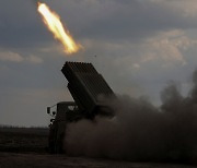 [포토] 러시아 향해 다중 로켓 발사