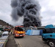 파주 페인트 도장공장서 불… 외국인 근로자 1명 부상