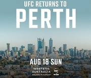 UFC, 서호주 정부와 다년간 파트너십 체결…8월 18일 RAC 아레나에서 UFC 305 열린다