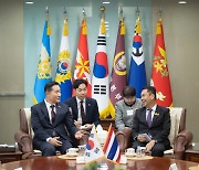 신원식 국방장관, 태국 국방장관 만나 “태국군 현대화 사업에 한국 참여 희망”