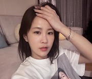 "당장 결혼 원한다"더니…김지민, ♥김준호 티셔츠까지 제작 '꿀 뚝뚝'