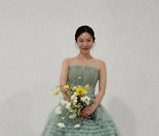 '서울대 출신 모태 솔로' 11기 옥순, 웨딩드레스 자태 공개 '단아' [N샷]