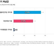 [경기 하남갑] 더불어민주당 추미애 52%, 국민의힘 이용 37%