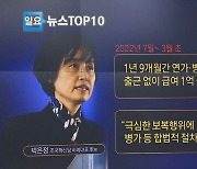 박은정, 검사 때 출근 않고 급여 1억 받았나