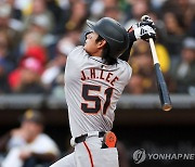 "홈런은 전혀 생각하지 않았다" 이정후, MLB 데뷔 첫 홈런 맛보다!