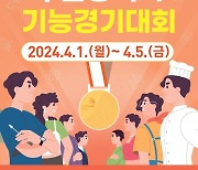 부산시, 4월 1~5일 ‘기능경기대회’ 개최