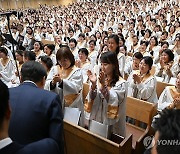 윤석열 대통령, 부활절 연합예배 참석