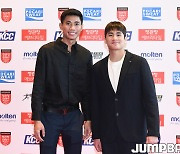 [JB포토] KBL 시상식, 렌즈 아반도와 샘조세프 벨란겔의 투 샷