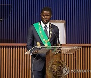 SENEGAL NEW PRESIDENT SWORN IN