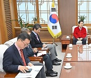 대구시-한국산업은행, TK신공항 사업 관련 협의