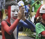 Indonesia Bali Colorful Festival