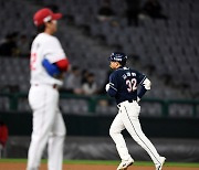 [포토] ‘얼음이 된 문승원!’ 동점홈런 김재환