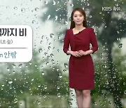 [날씨] 충북 중·남부 오늘 저녁까지 비…내일도 포근
