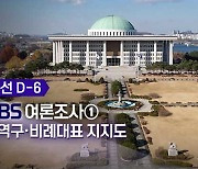 [총선][여론조사]① 지역구 투표 민주당 40%·국민의힘 33%