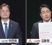 김동원 "허위사실 유포", 이연희 "네거티브 비방"…청주 흥덕 논박 치열