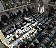 INDIA-UTTAR PRADESH-RAMADAN-LAST FRIDAY-PRAYER