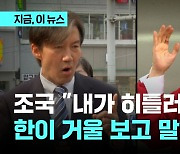 조국 "제가 히틀러? 한동훈 위원장, 거울 보고 얘기하는 듯"